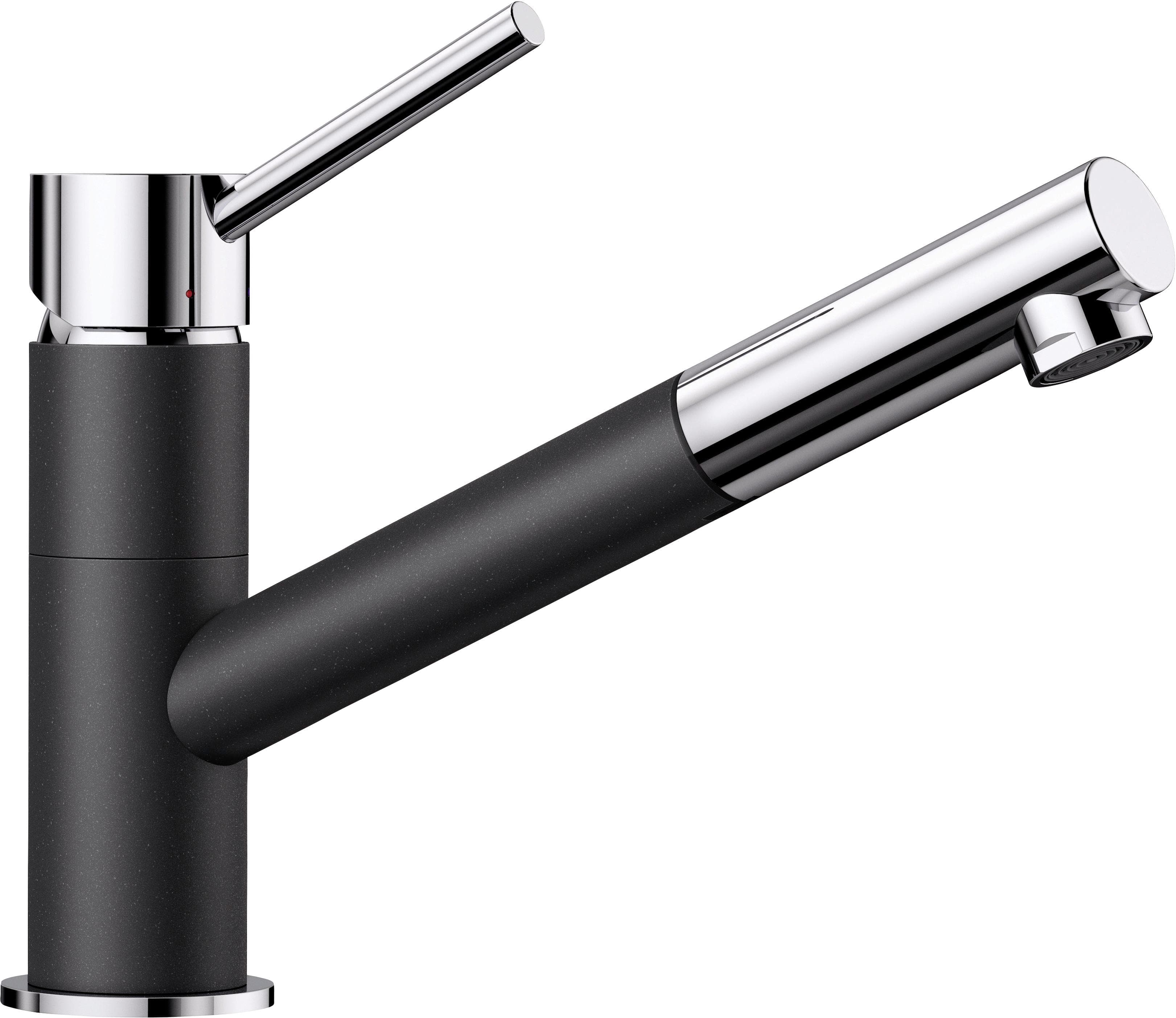 Blanco Küchenarmatur 525038 ausziehbar SILGRANIT-Look anthrazit