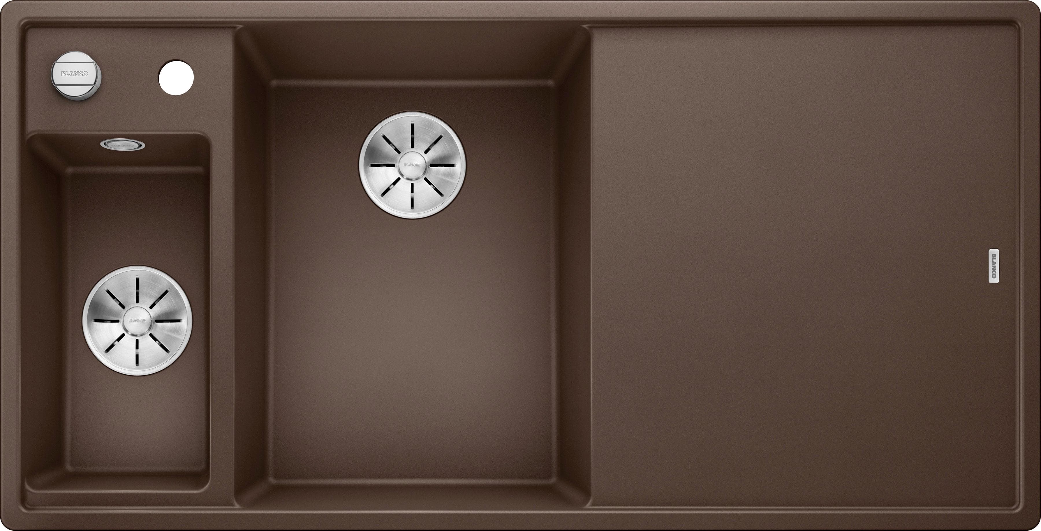 Granitspüle BLANCO AXIA III 6 S Braun Verbundwerkstoff Küchenspüle