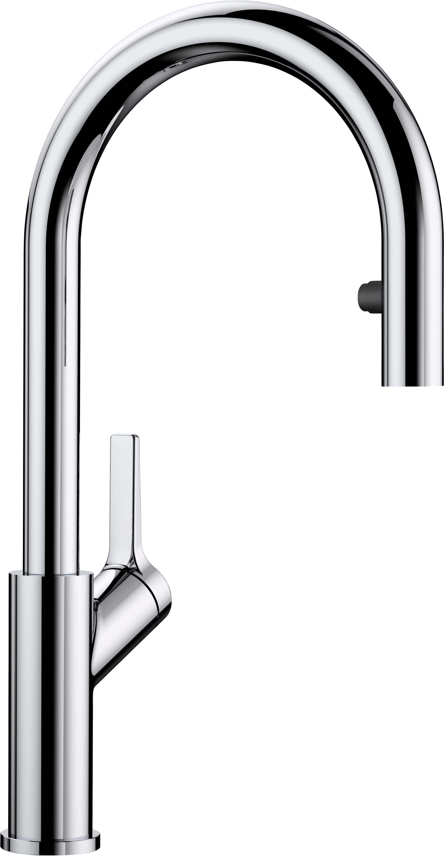 BLANCO Küchenarmatur CARENA-S Vario Chrom Hochdruck Zweistrahlbrause