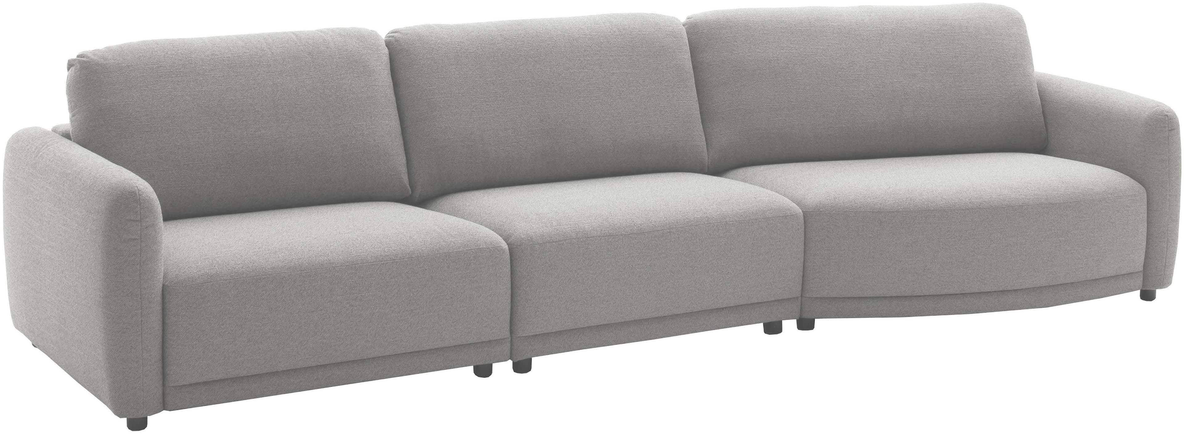 SCHÖNER WOHNEN 3-Sitzer Sofa Wonder Grau Modernes Design