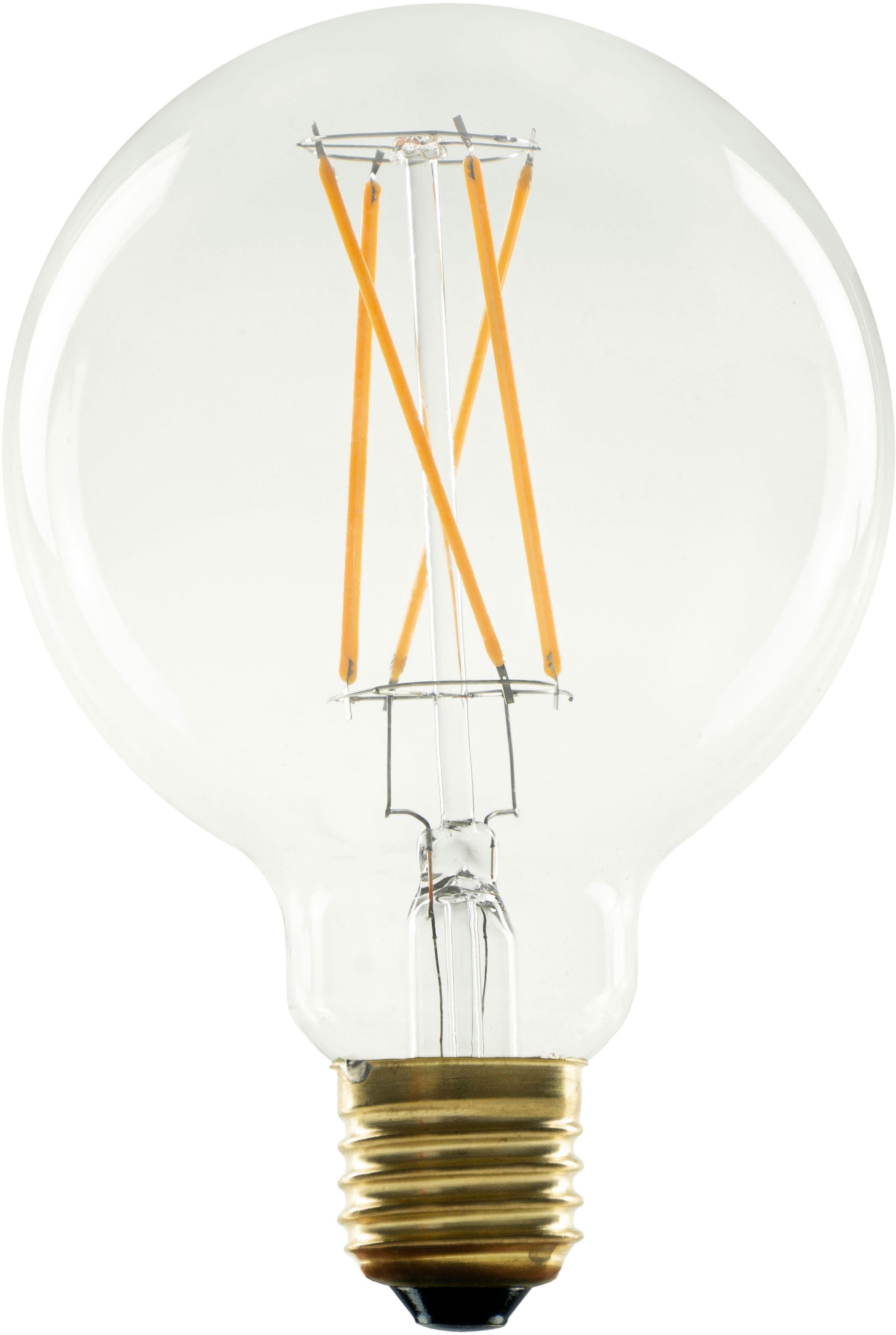 Segula LED-Globe E27 5W G95 2.200K dimmbar klar