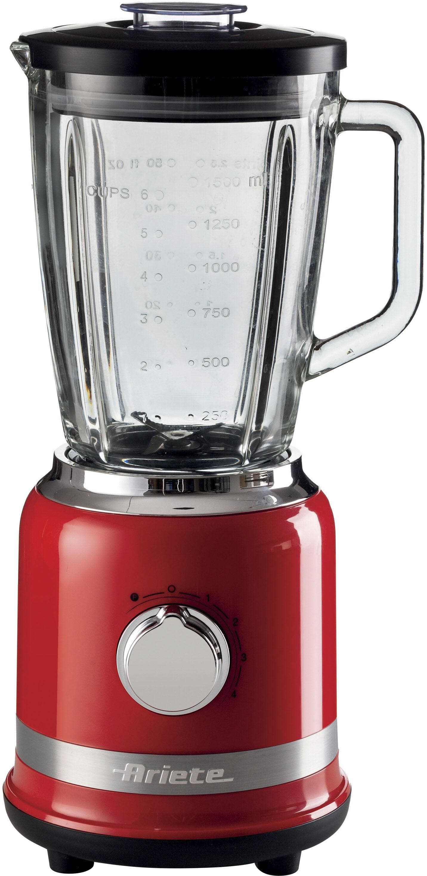 ARIETE Standmixer 585R Moderna Rot 1,5 L Zerkleinerer