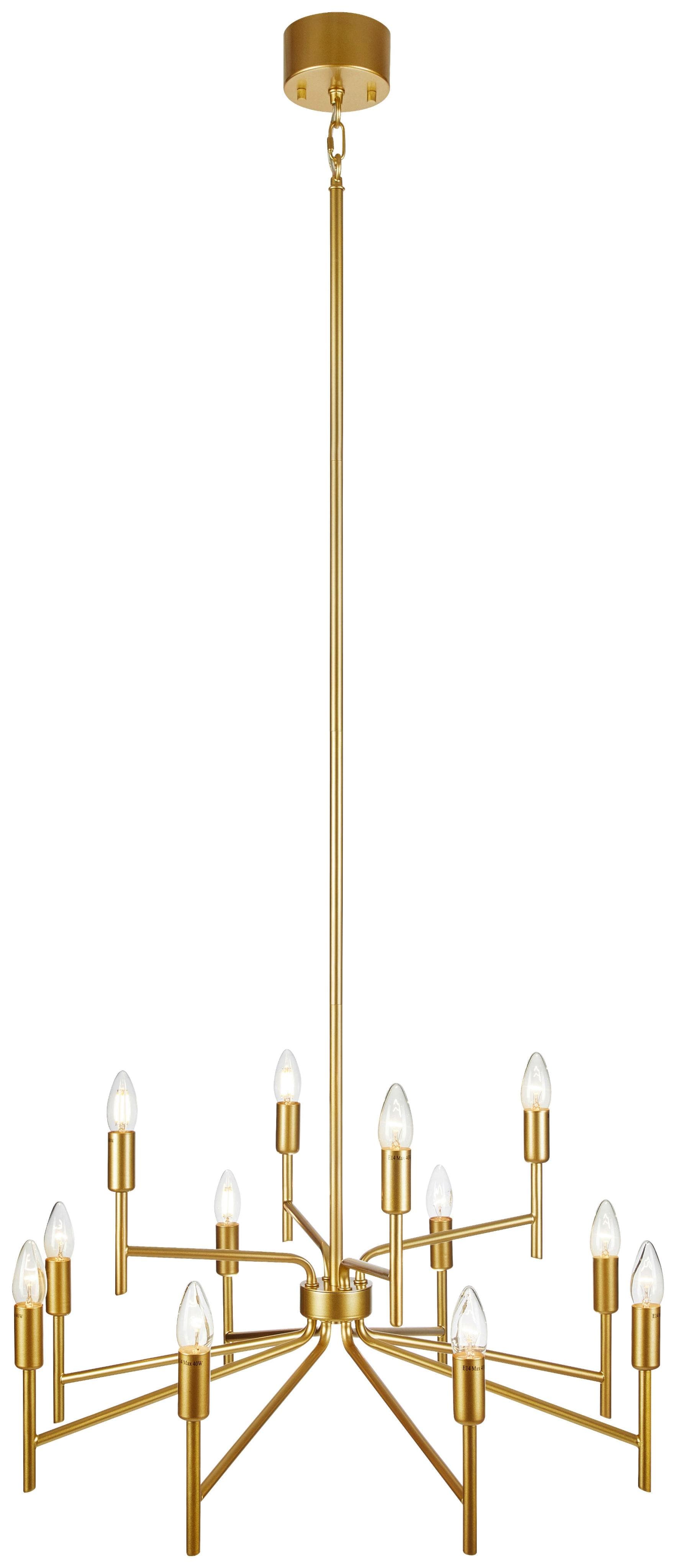Markslöjd Kronleuchter Regent Gold max. 40 Watt
