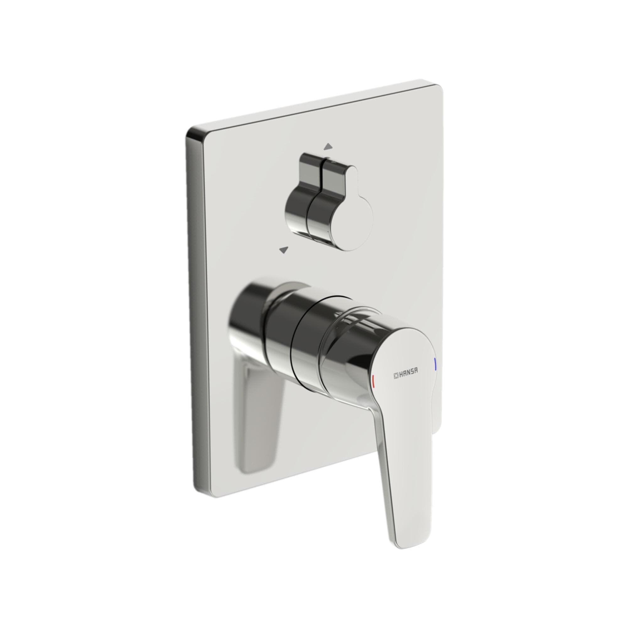 Hansa Wannenarmatur Hansapolo 80623093 Chrom Unterputz mit Sicherungseinrichtung