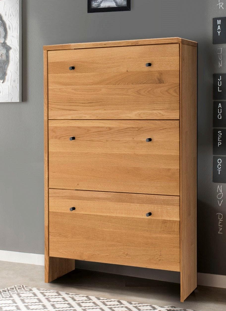 Home Affaire Dura Schuhschrank Wildeiche Massivholz