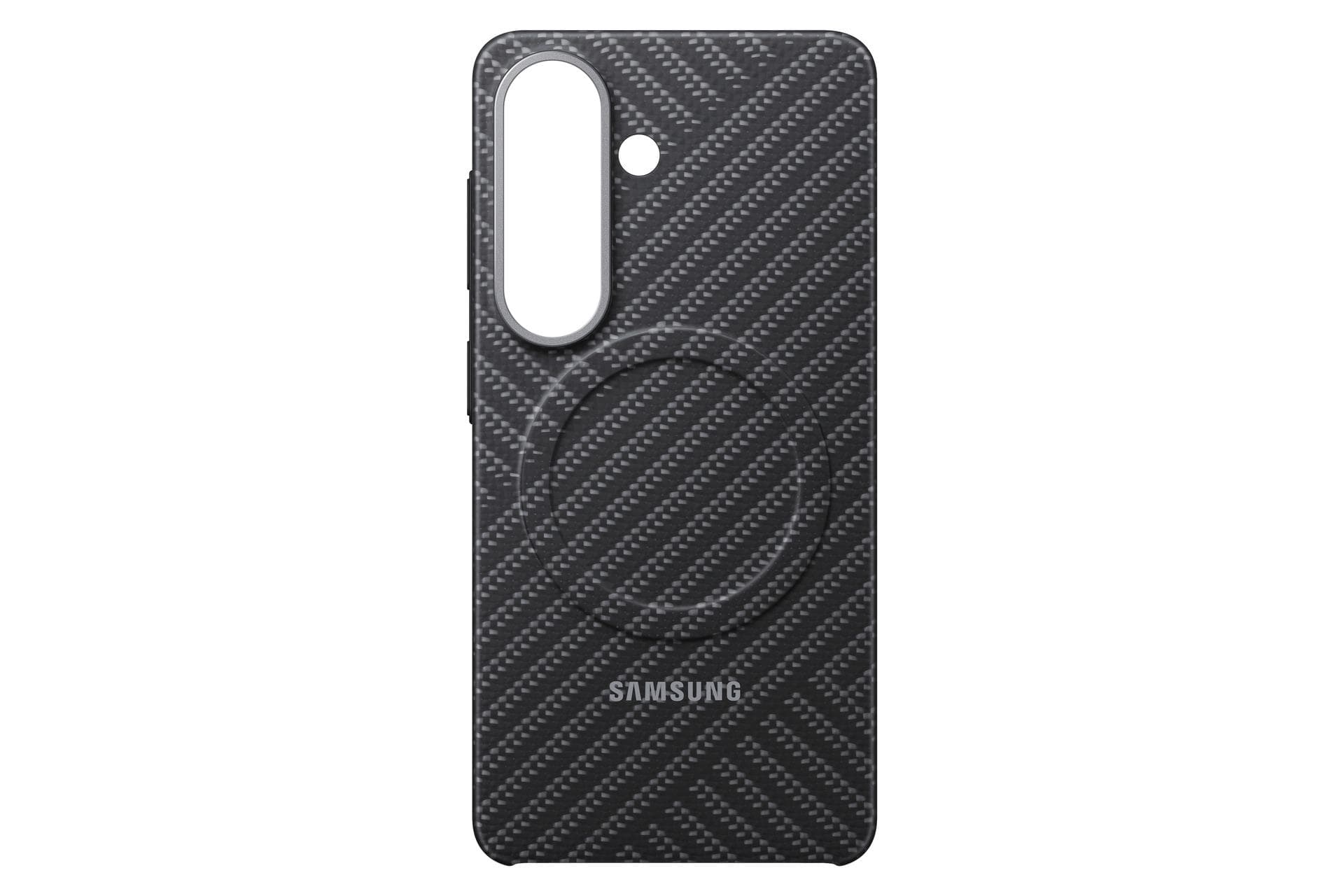 Samsung Carbon Magnet Case Galaxy S26 Dunkelgrau Stoßfest