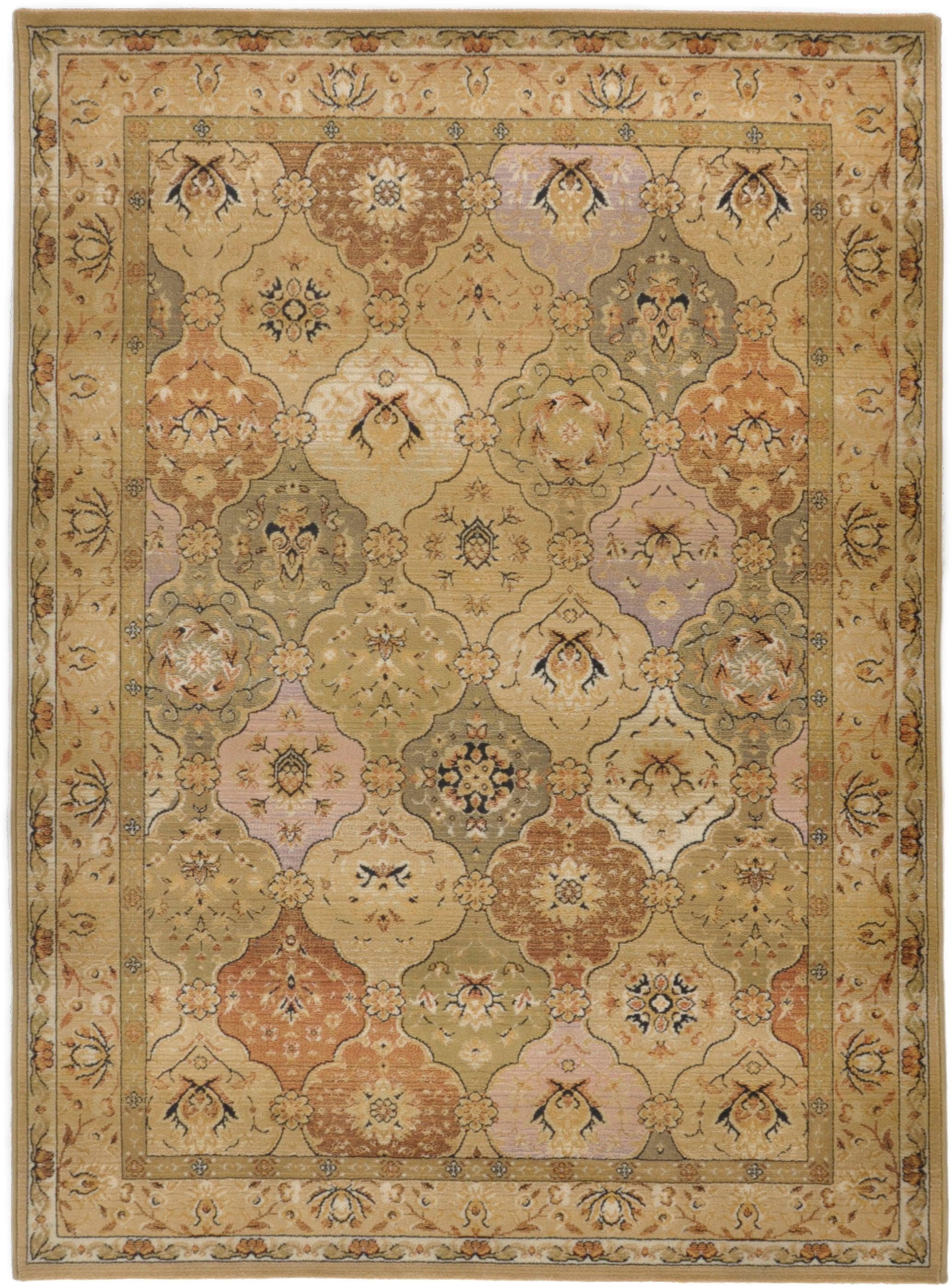 THEKO Teppich Gabiro 208 Beige Orientalisch Maschinell Gewebt