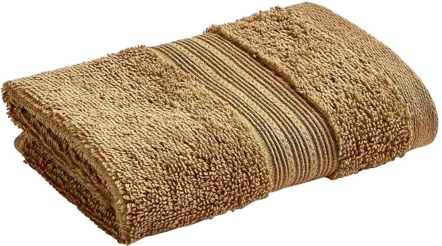 CHRISTY Organic Waschlappen 4er Set Braun 30x30cm