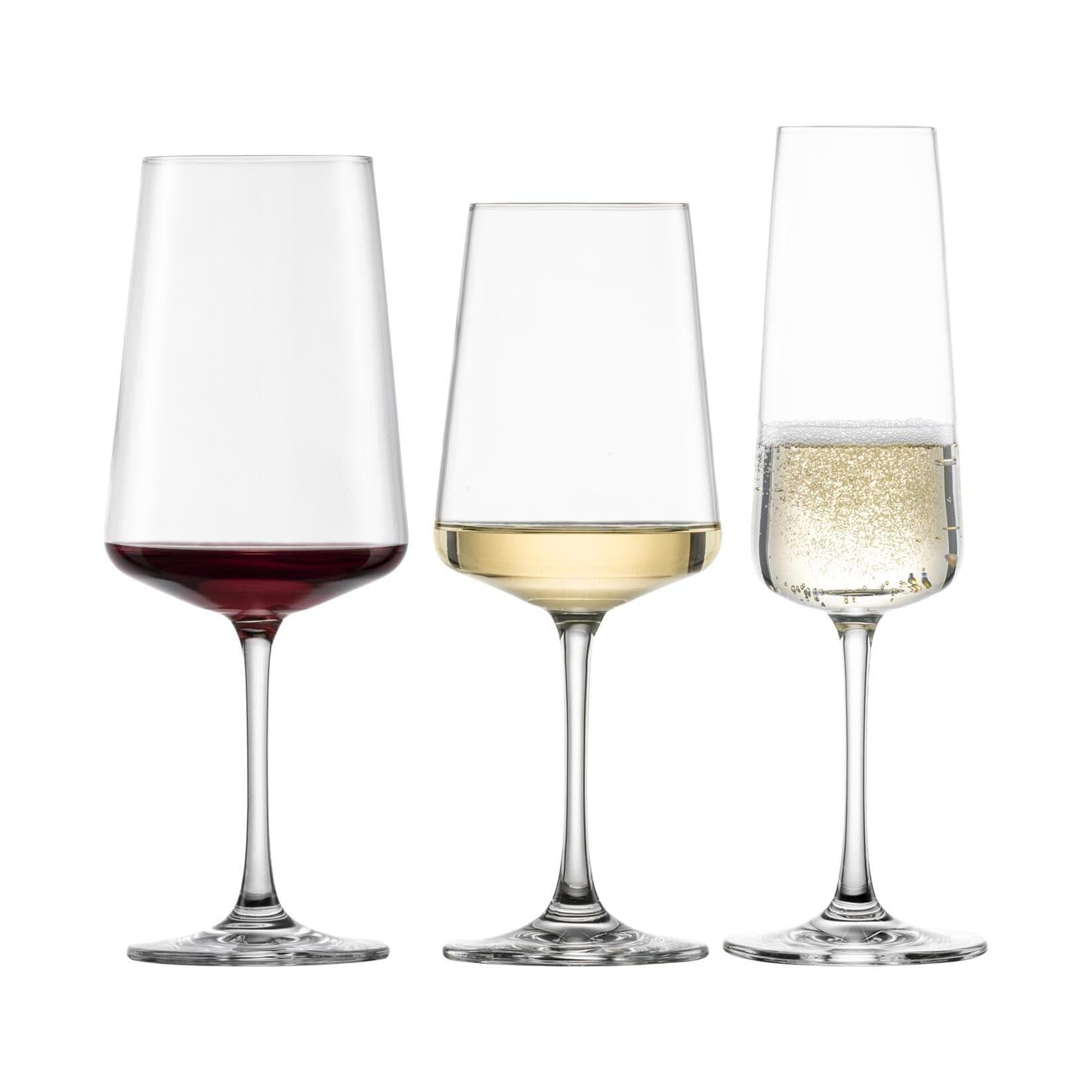 Schott Zwiesel Wein- & Sektgläser MioVino 12er Set mit Tragekoffer