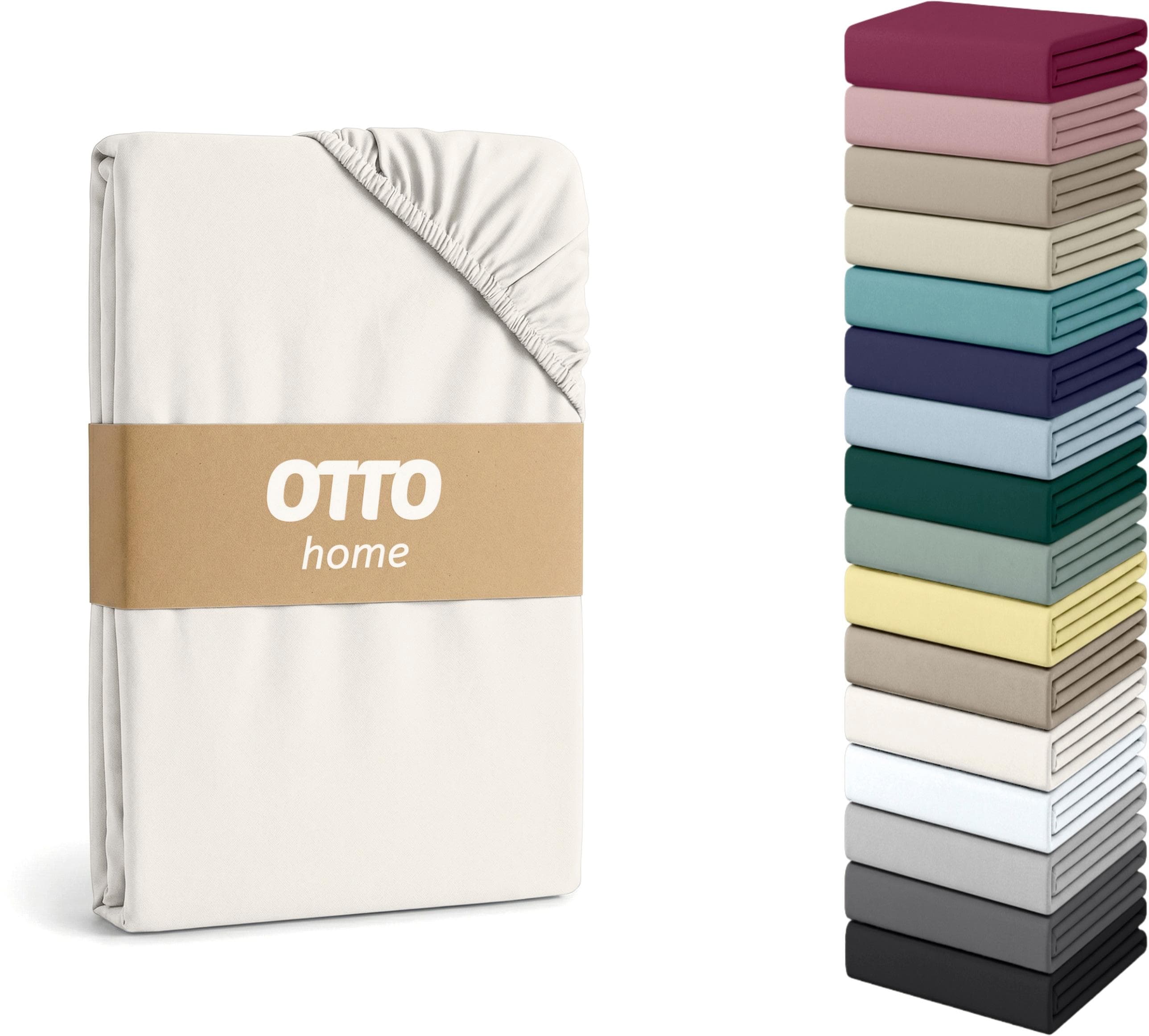 Spannbettlaken OTTO HOME Jersey 100% Baumwolle