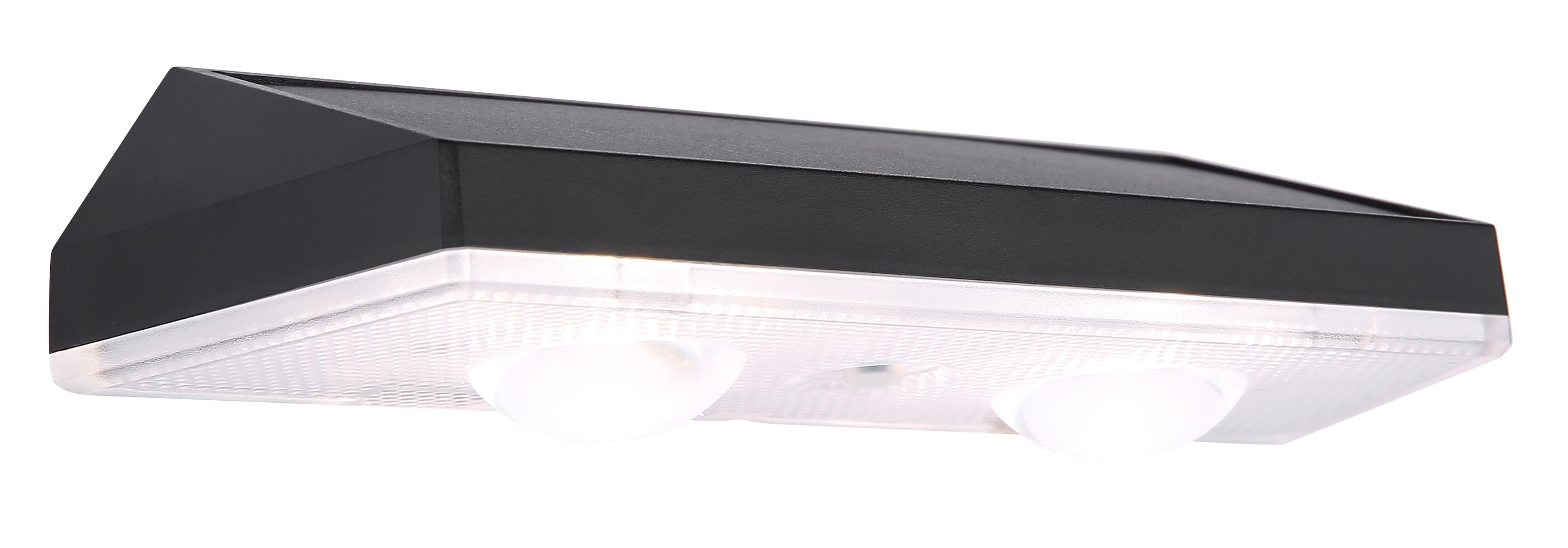 GLOBO LED Solarleuchte Schwarz Kunststoff IP44 Farbwechsel