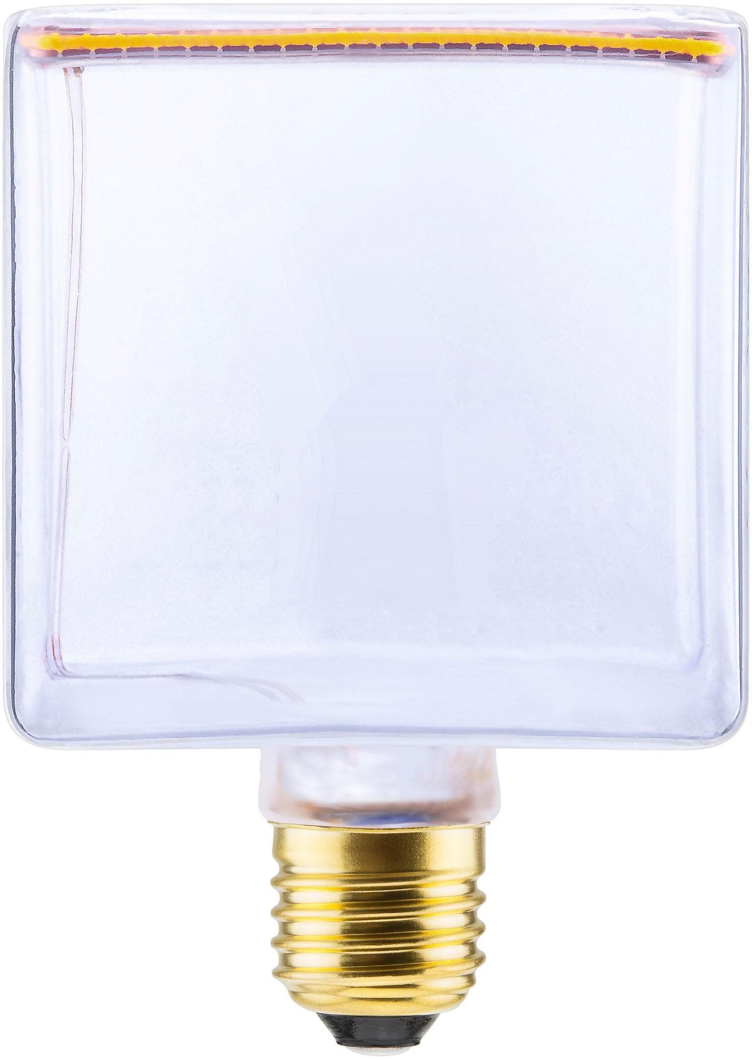 Segula LED-Floating-Cube 86 E27 4,5W warmweiß klar