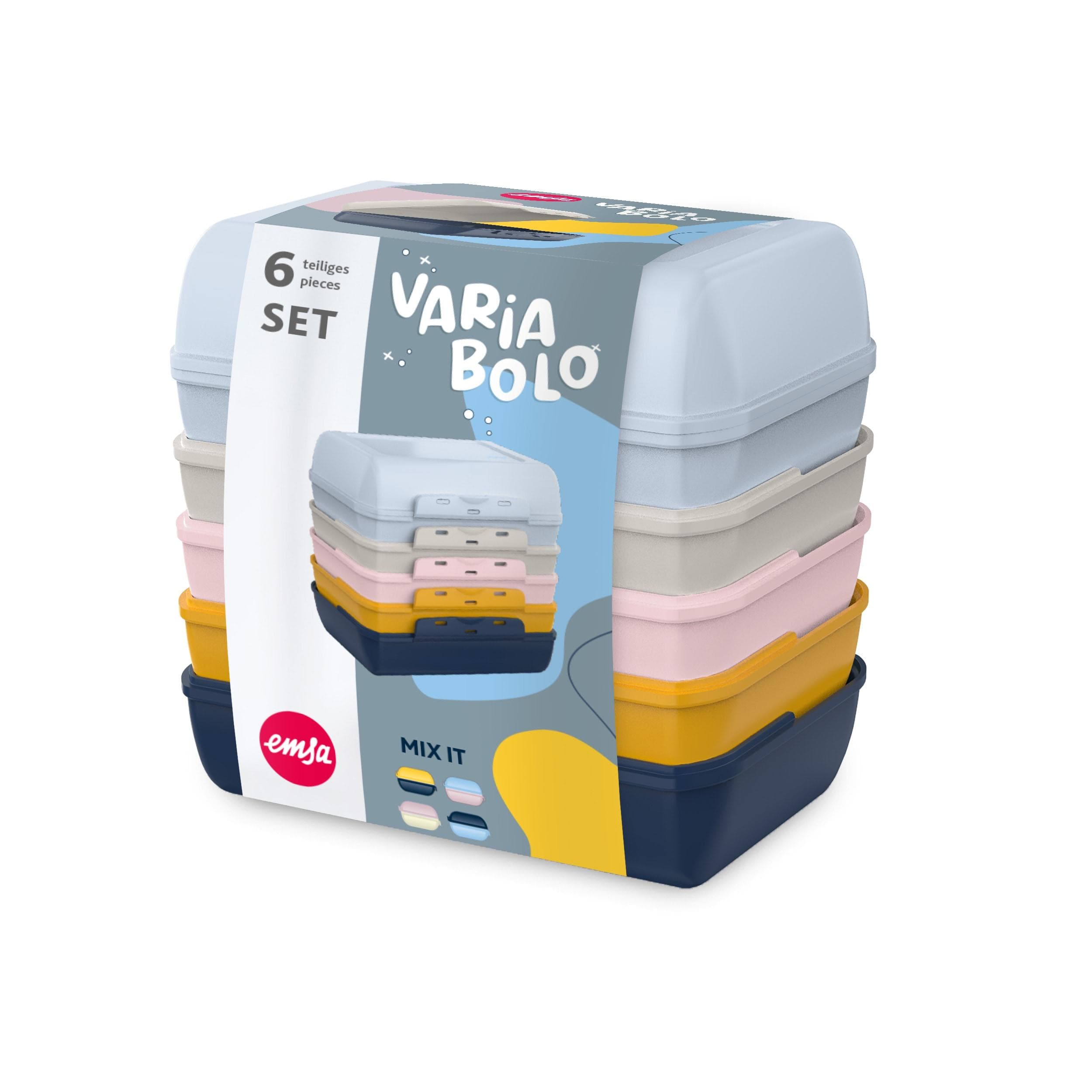 Emsa Variabolo Lunchbox Farbmix