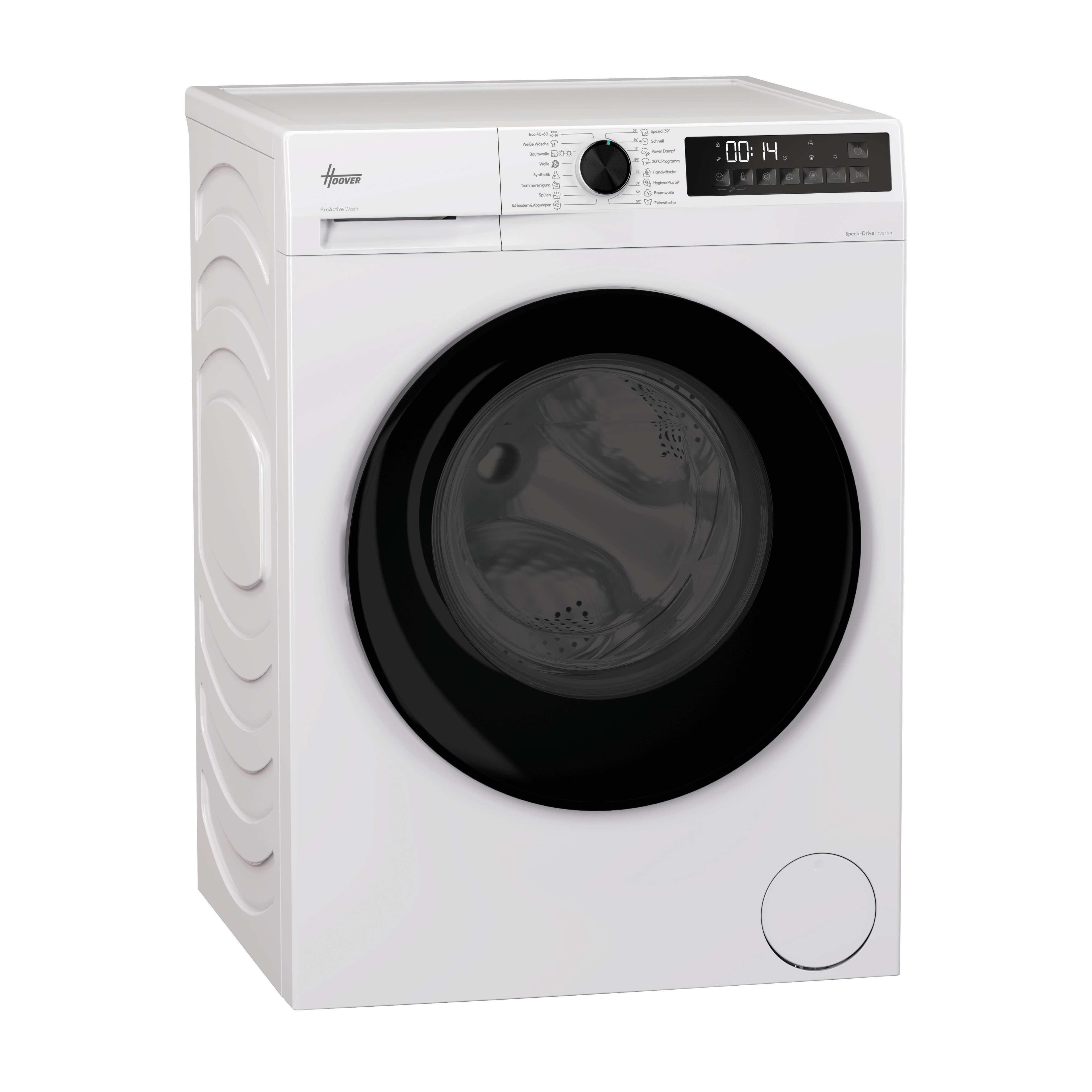 HOOVER Waschtrockner HGWDQ485SB6-84 weiß 8kg 1300 U/min