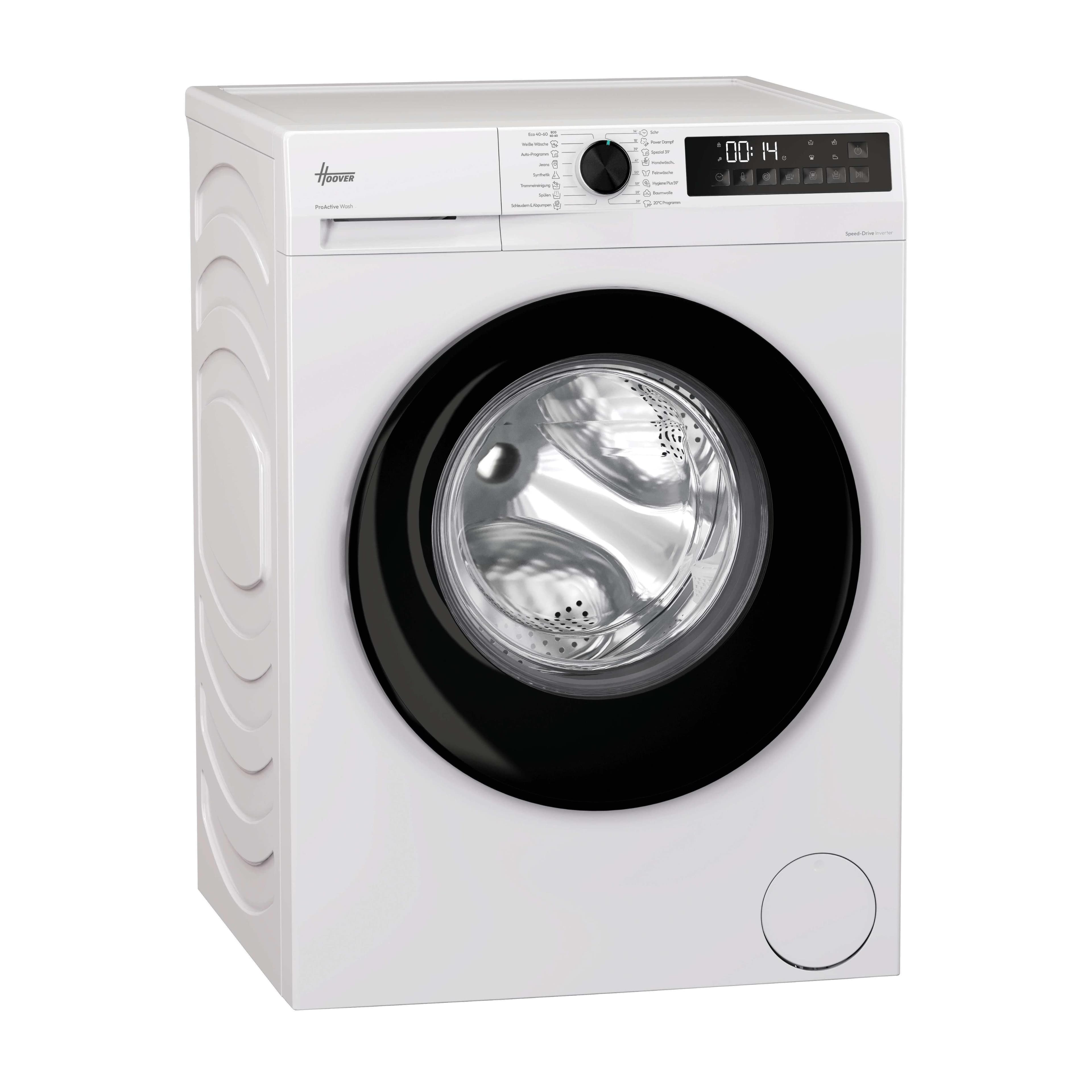 HOOVER Waschmaschine HGDQ48SB6-84 8kg Frontlader Weiss