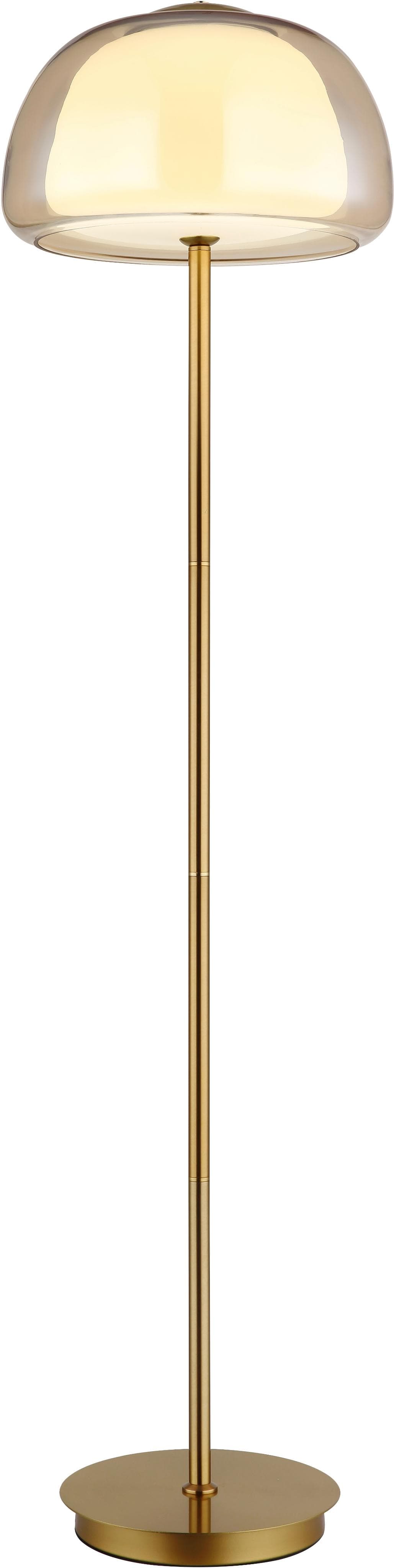 Stehleuchte AVILA Gold Dimmbar mit Fernbedienung
