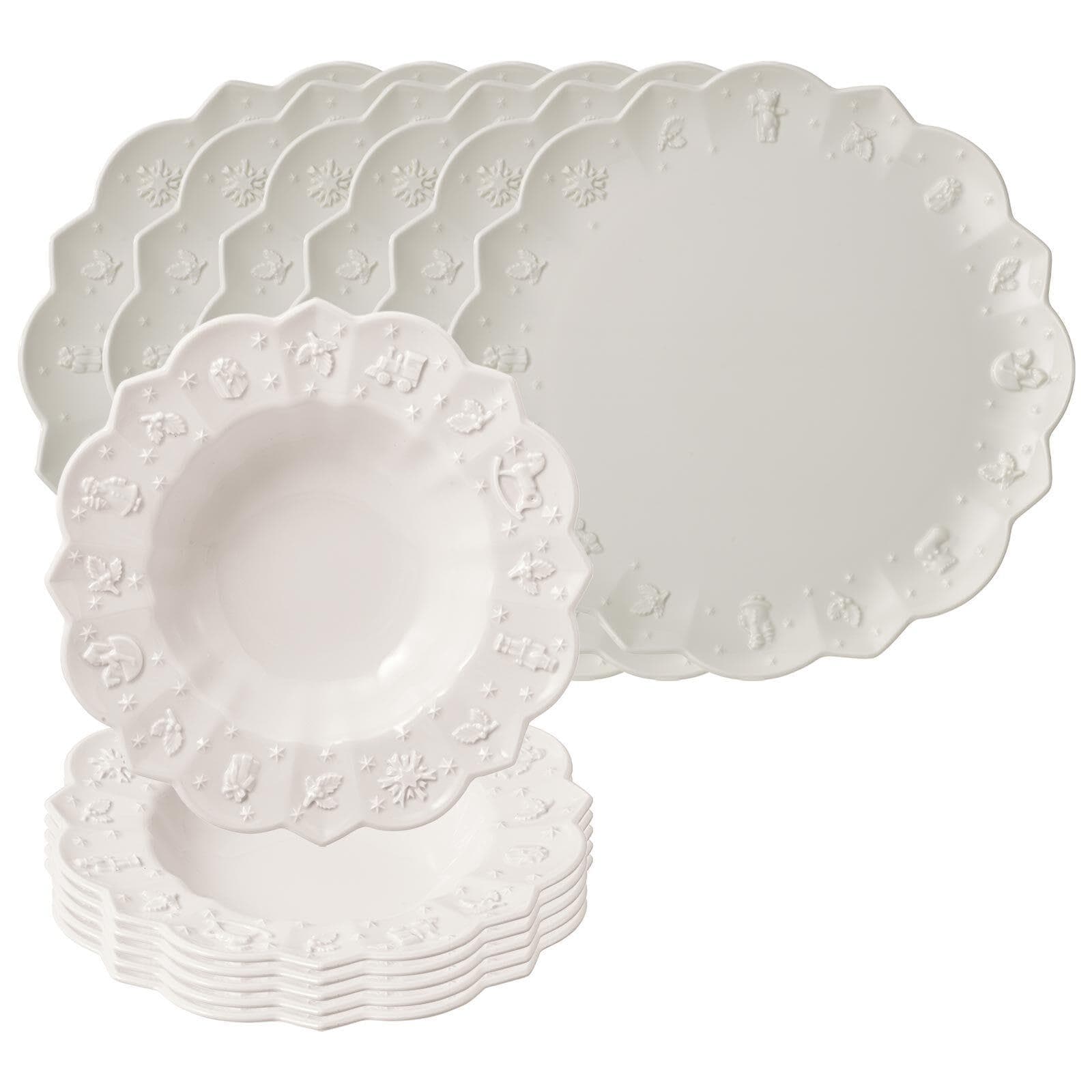 Villeroy & Boch Tafelservice Toy's Delight Royal Classic 12er Set weiß