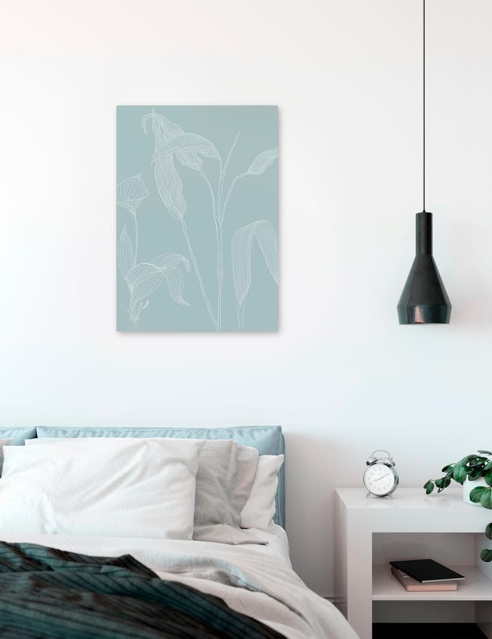 Komar Leinwandbild Minty Green 40x60 cm Wandbild