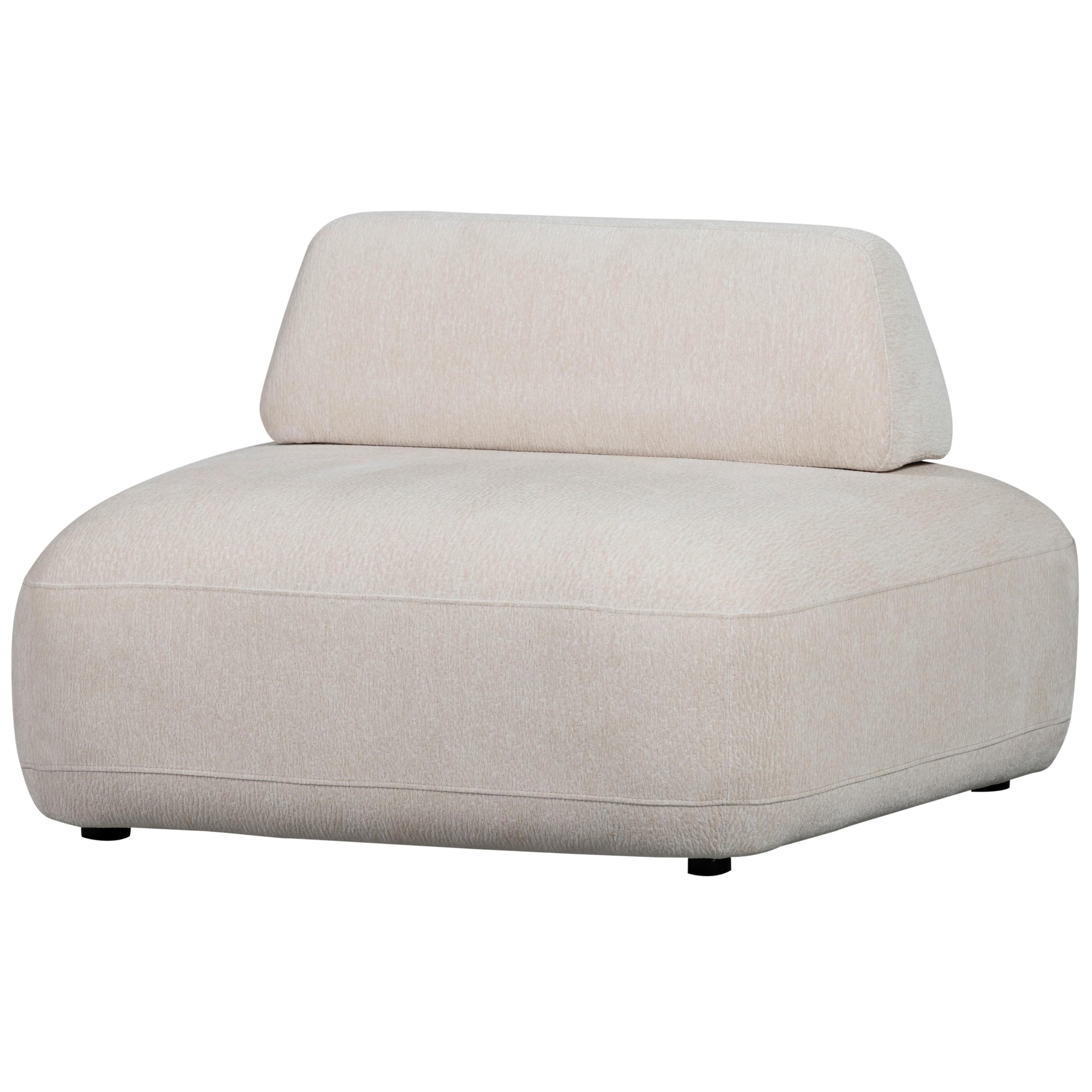 Sessel Sterck Sandfarben Textil