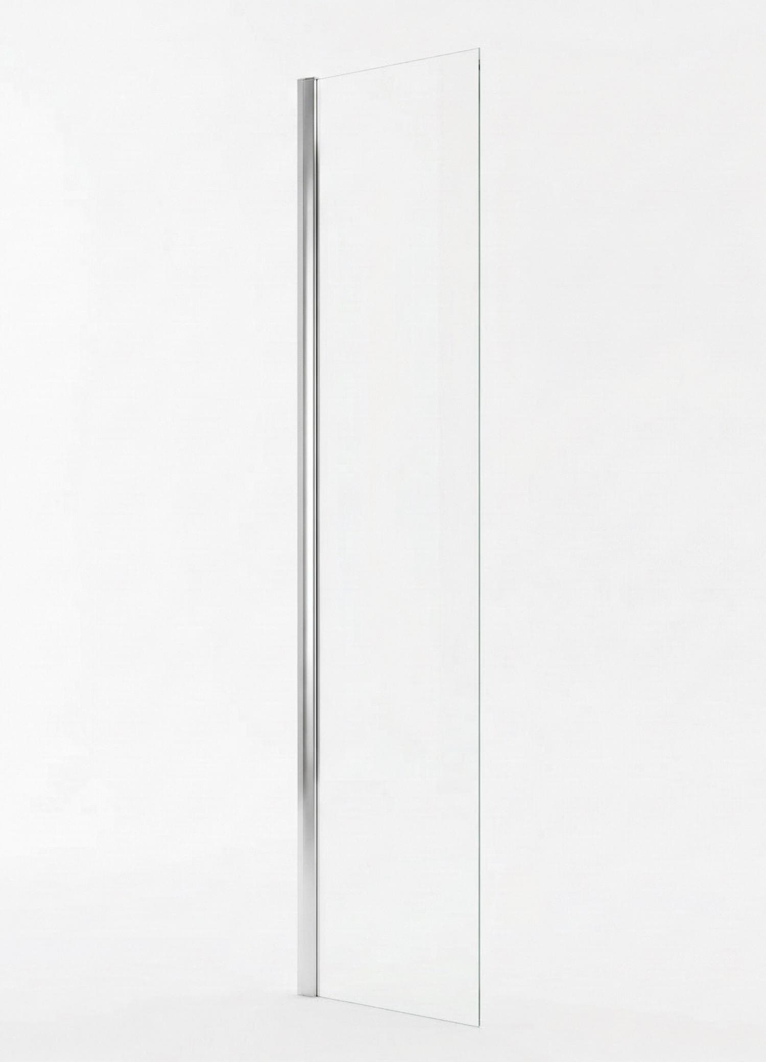 Badplaats DUSCHWAND Florida Walk-In Duschabtrennung Chrom Sicherheitsglas