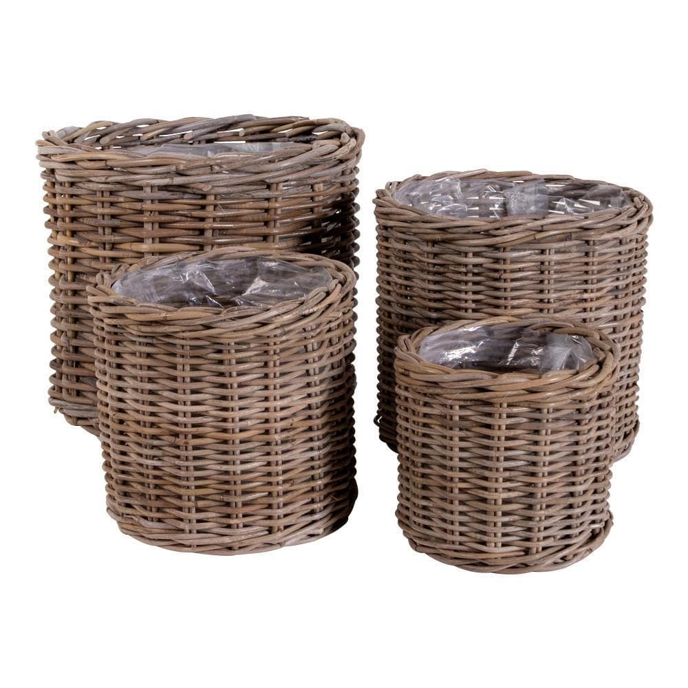 Korbset Bogor Baskets Braun 4er Set