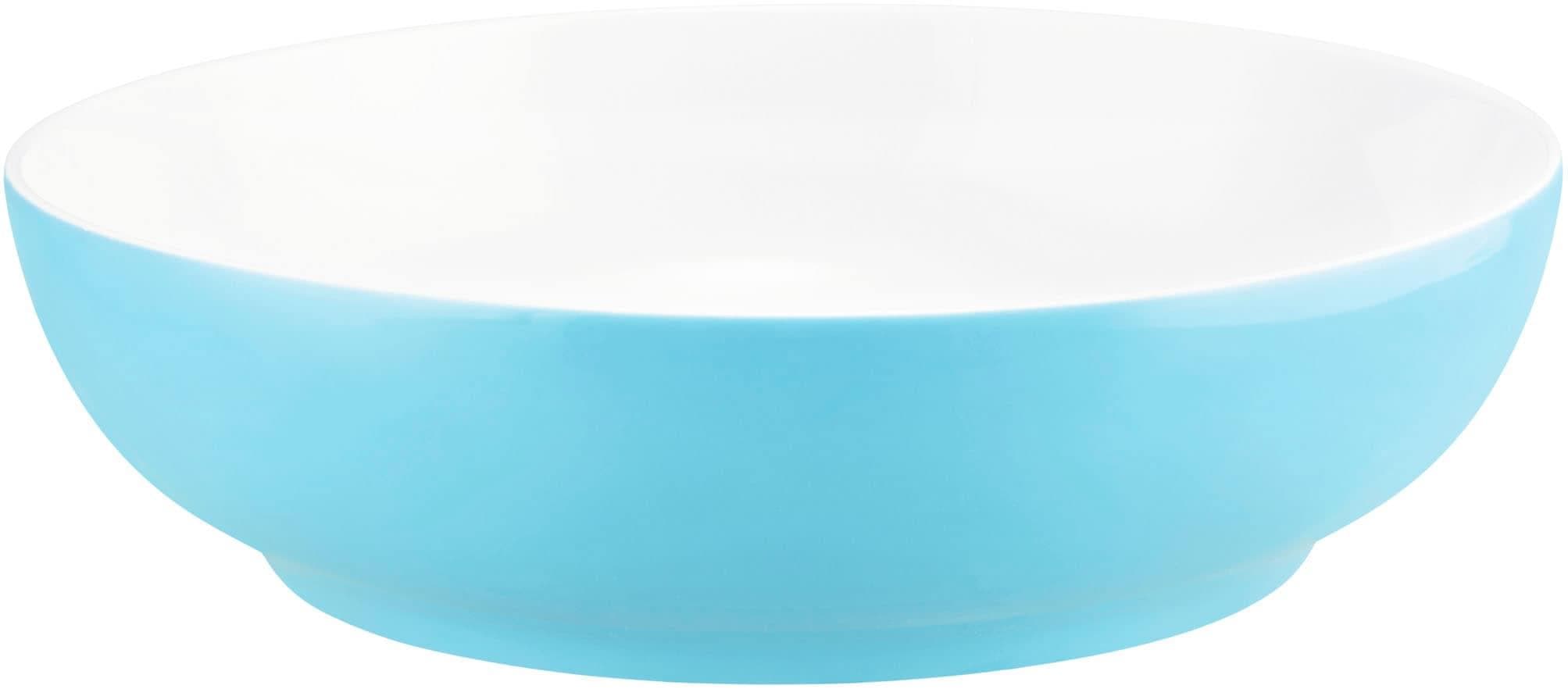 Seltmann Weiden Schüssel Liberty Pure Colors Lagoon Blau Porzellan