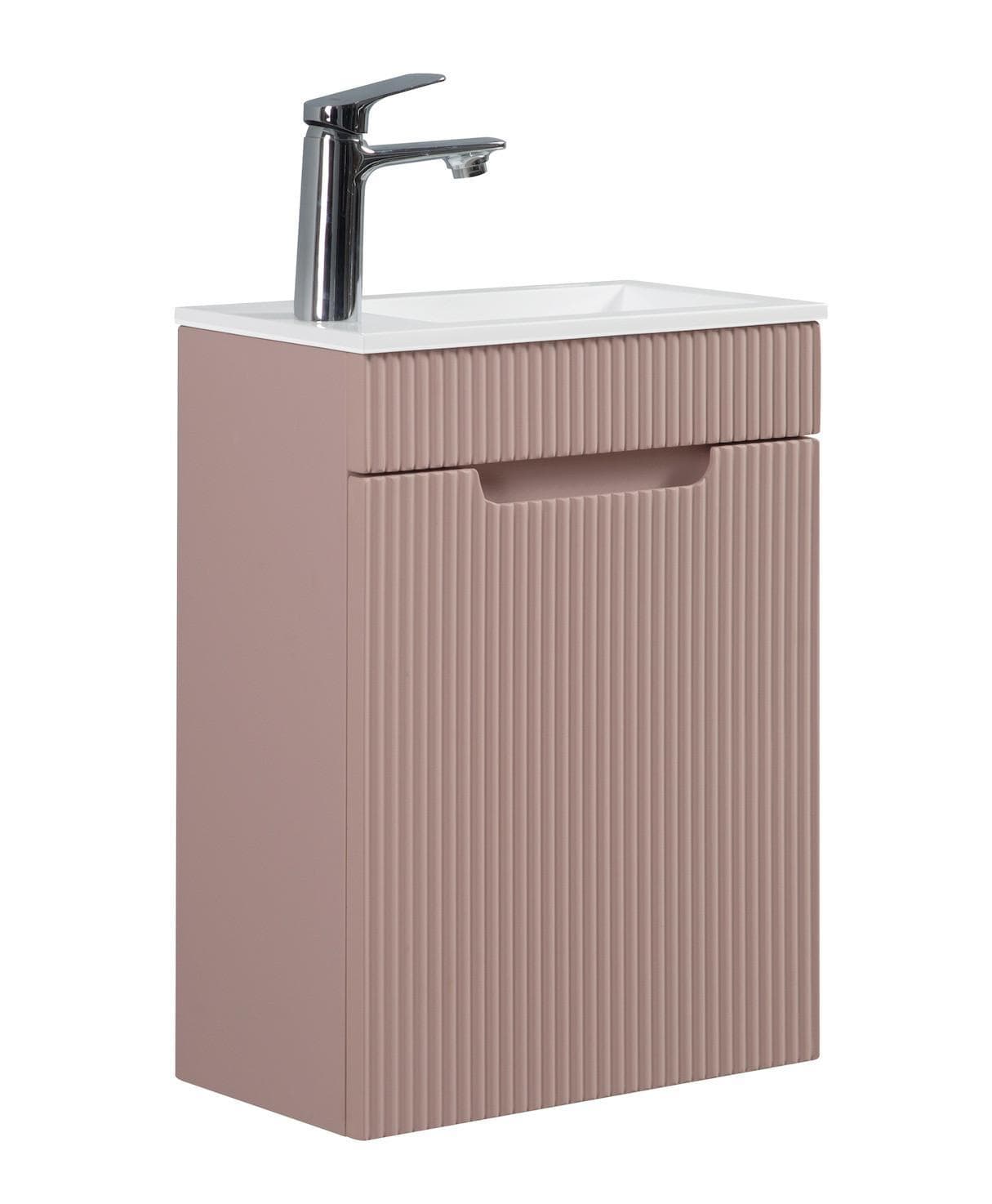 Badplaats Gäste-WC-Möbelset Thermis 2-teilig Rosa