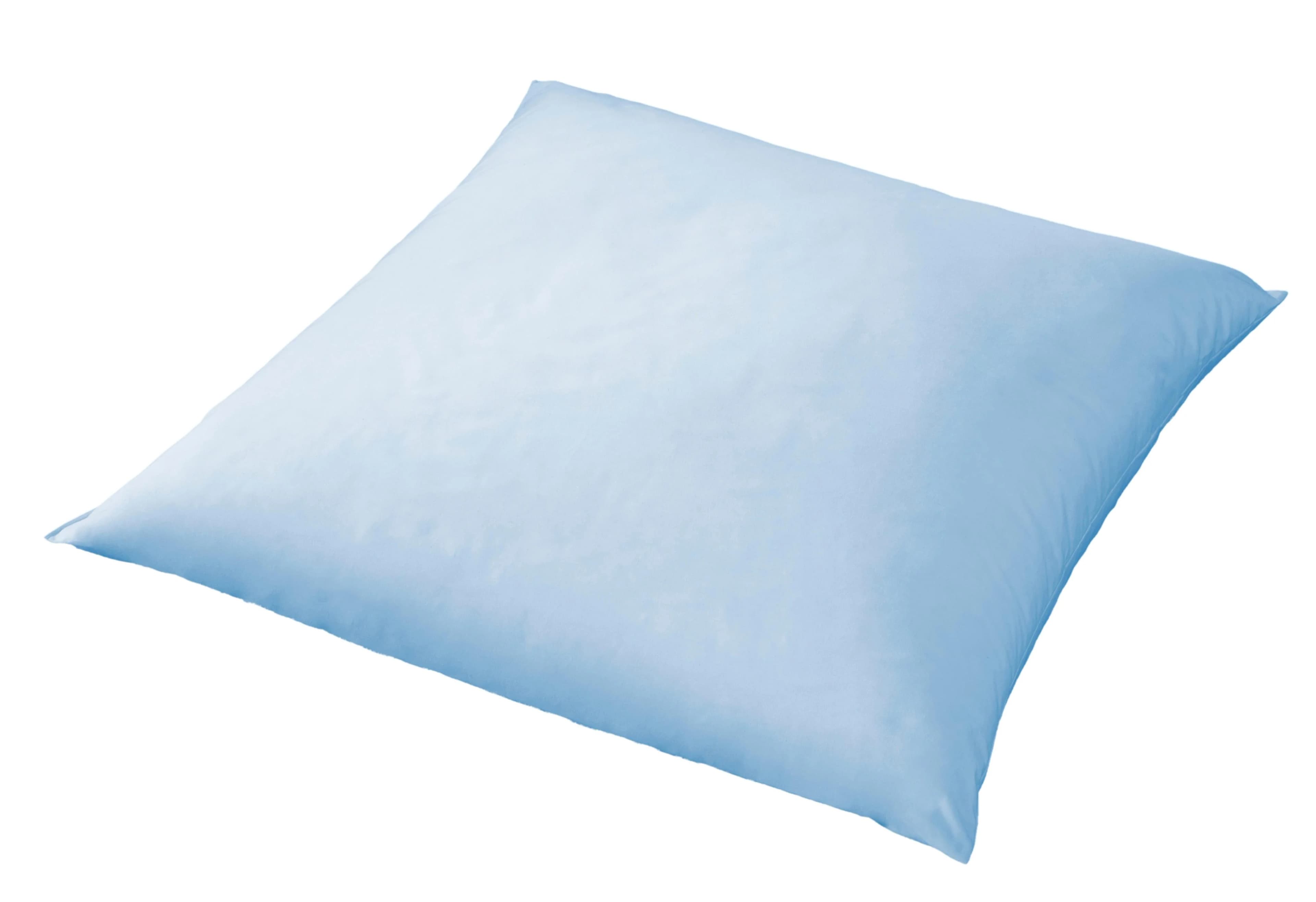 Otto Keller Federkissen 80x80 cm Blau 100% Baumwolle