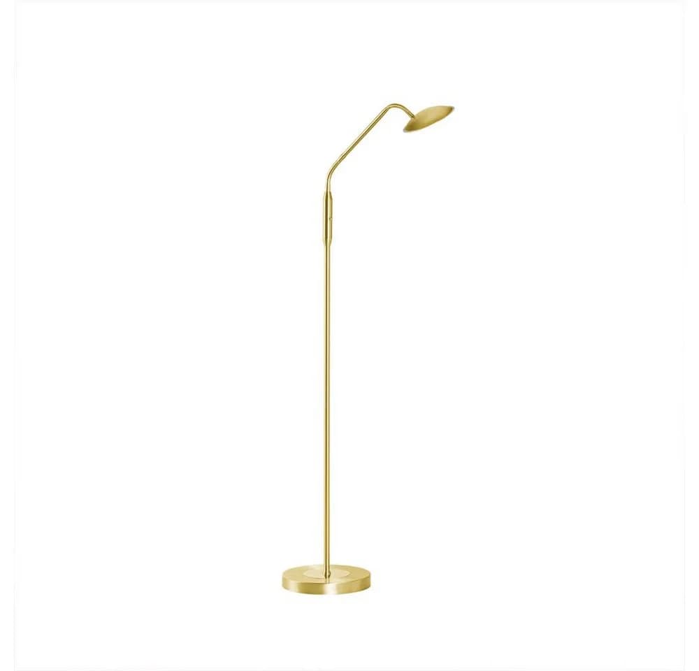 LED-Stehlampe Tallri Messing CCT Touchdimmer