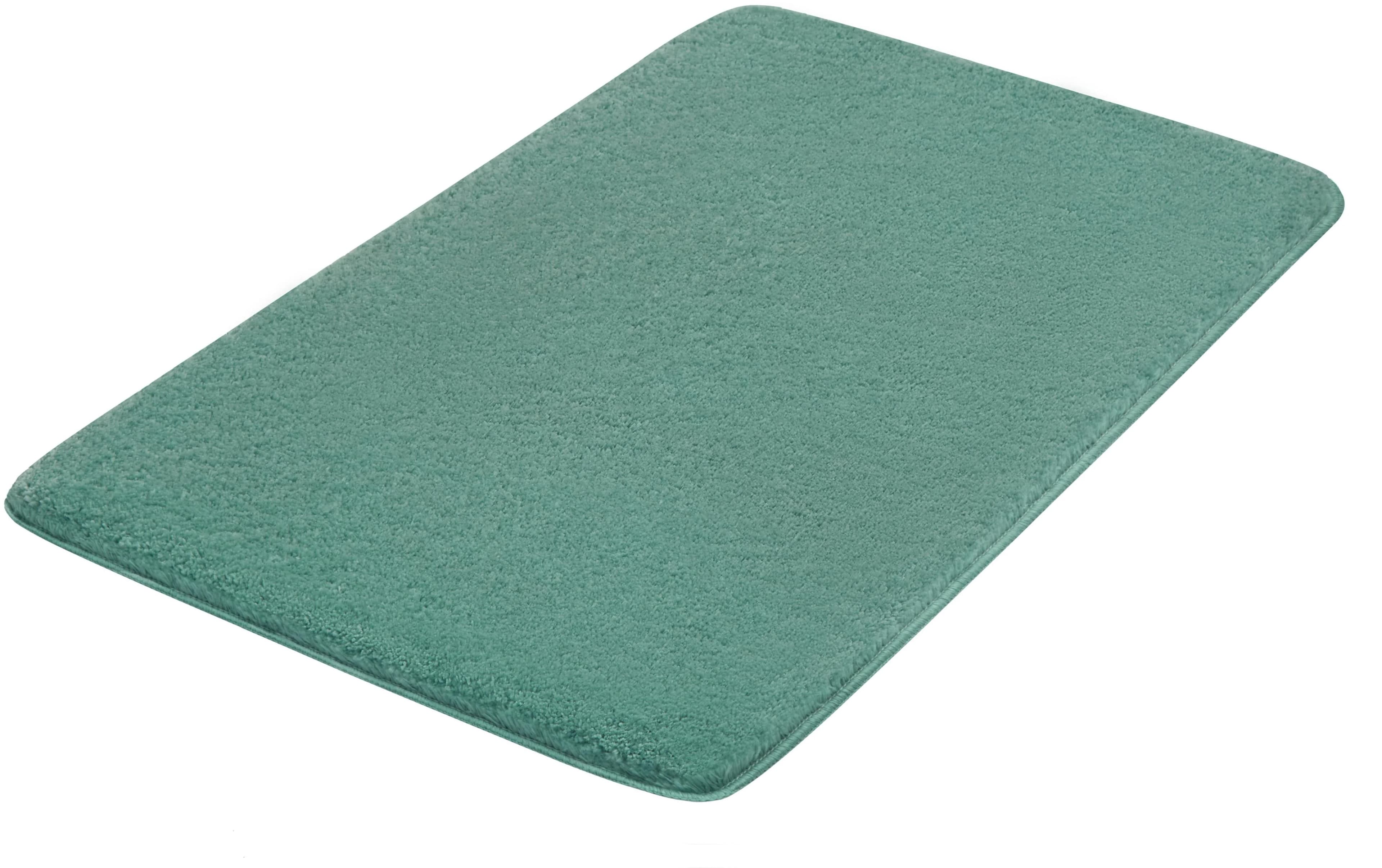 Kleine Wolke Badematte Meadow Grün Uni Polyester 70x120cm