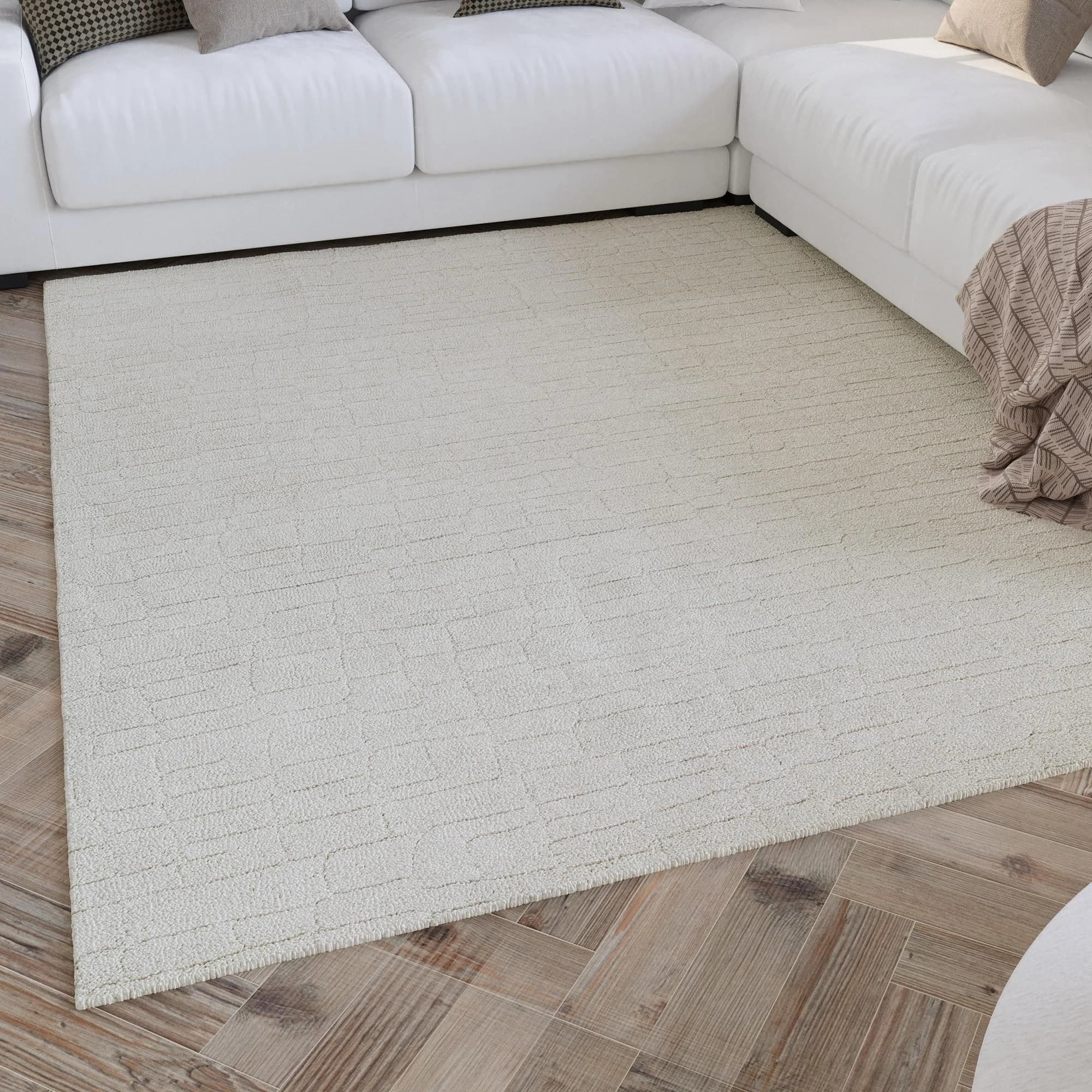 WECON HOME Teppich Läufer Hamptons beige 80x300 cm