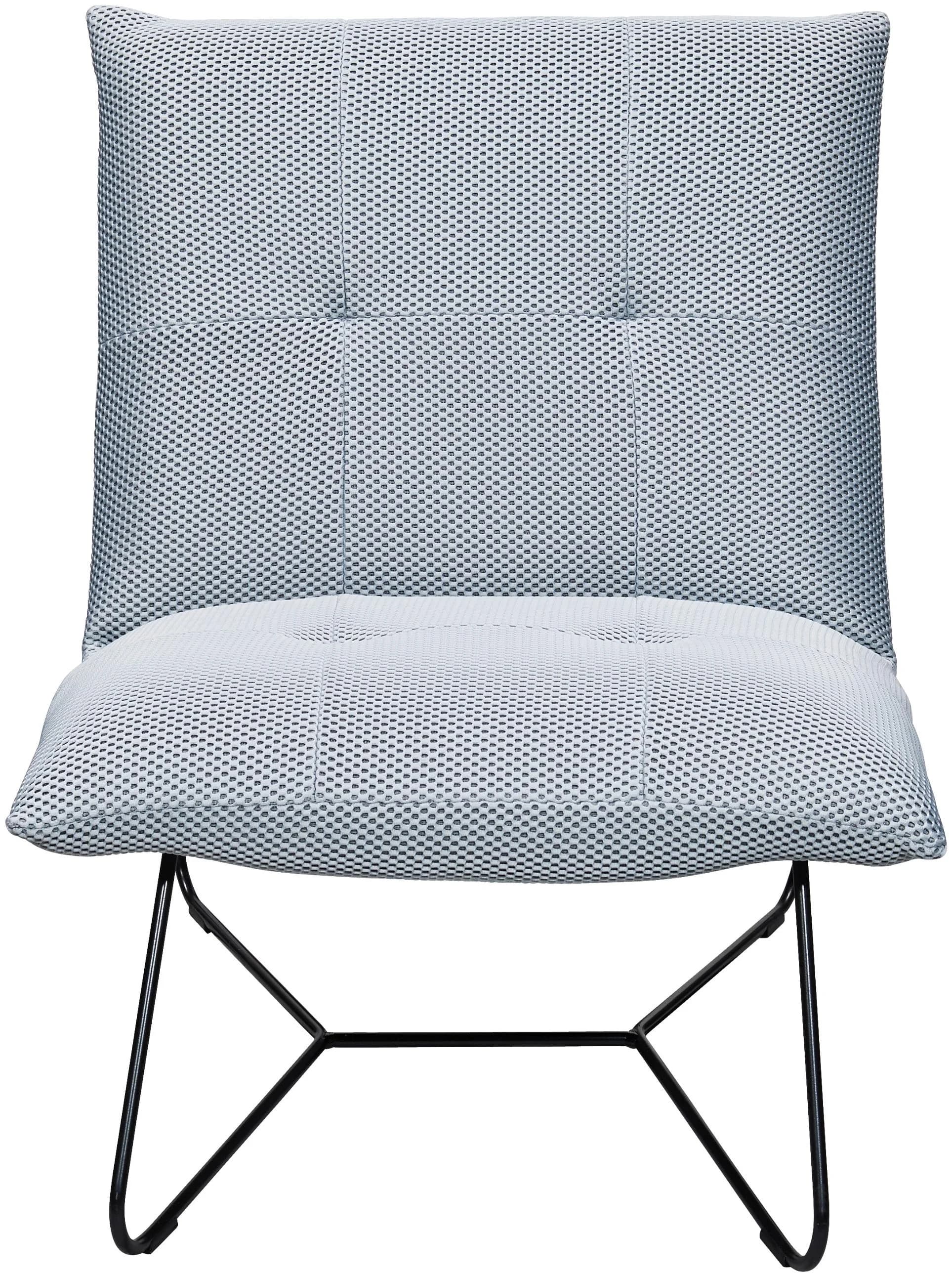 ED EXCITING DESIGN Loungesessel Azly Grau 100% Polyester