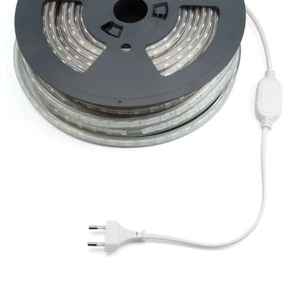 Aigostar LED Streifen 5 Meter Warmweiß Innen Außen 230V